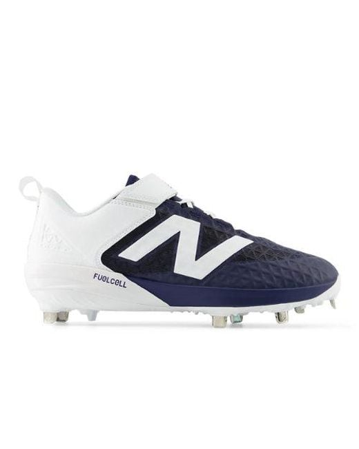New Balance Blue Fuelcell 4040 V8 Baseball Shoes for men