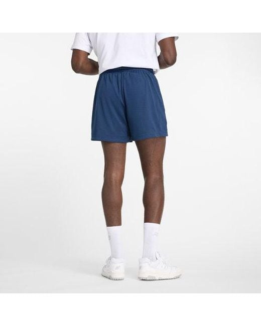 New Balance Sport essentials mesh short 5" in blau in Blue für Herren
