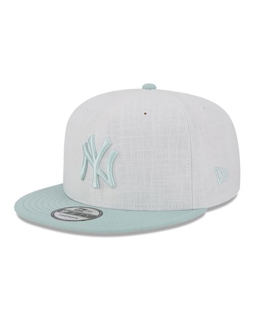 KTZ White New York Yankees Minty Breeze 9fifty Snapback Cap for men