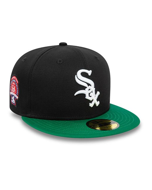 KTZ Green Chicago White Sox Mlb Team Colour 59fifty Fitted Cap for men