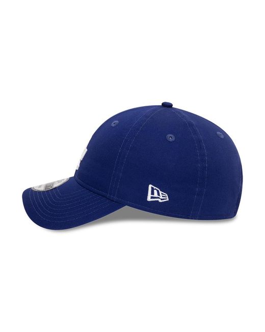 KTZ Blue La Dodgers League Essential Dark 9twenty Adjustable Cap for men