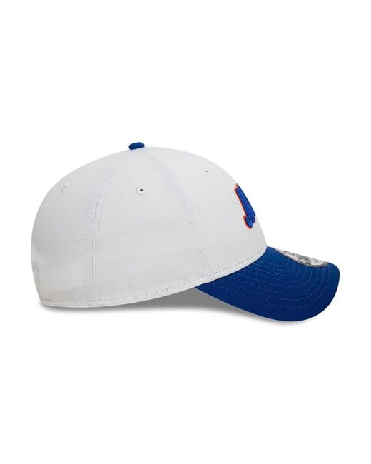 KTZ Blue New York Mets Mlb London Series 2024 Contrast 9forty Adjustable Cap for men
