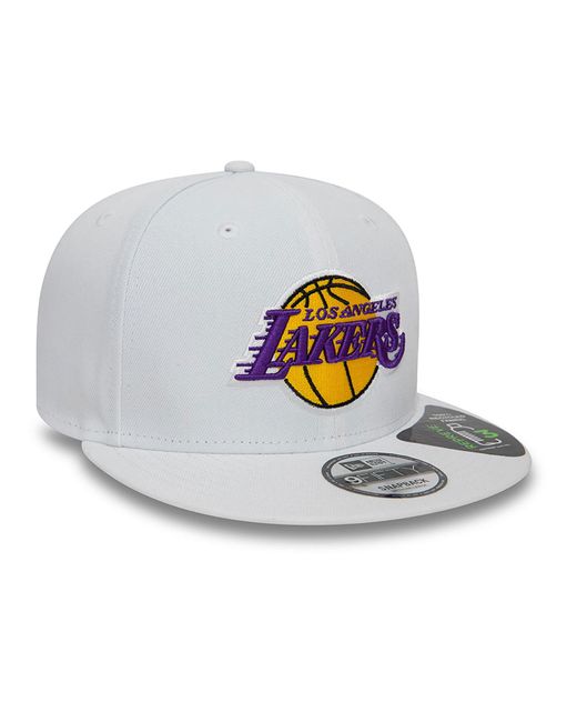 KTZ Gray La Lakers Nba Repreve 9fifty Snapback Cap for men