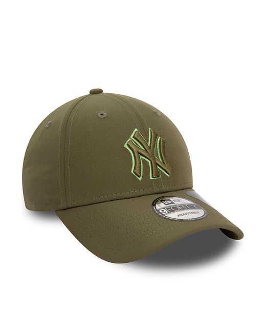 KTZ Green New York Yankees Repreve Outline 9forty Adjustable Cap for men
