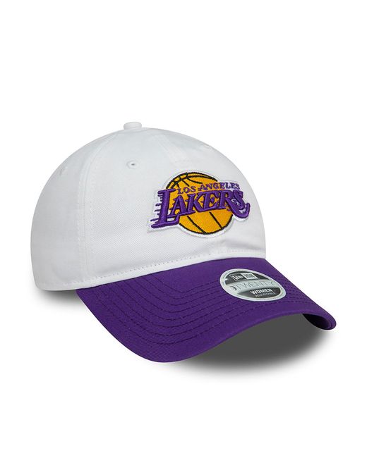 KTZ Purple La Lakers Womens Nba 9twenty Adjustable Cap for men