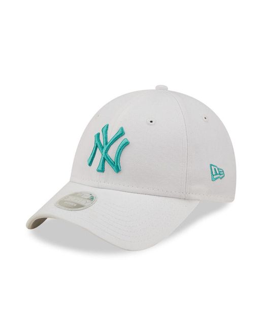 KTZ Cotton New York Yankees League Essentials Womens 9forty Adjustable ...