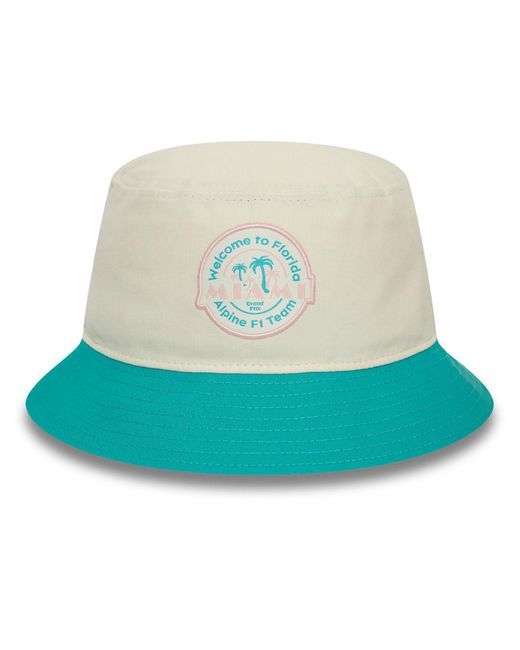 KTZ Green Alpine Racing Miami Race Special Bucket Hat for men