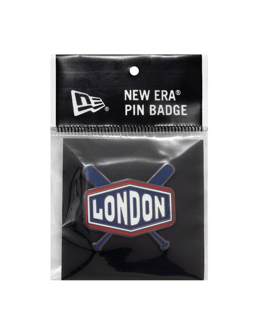 KTZ Blue New Era London Bats Pin Badge for men