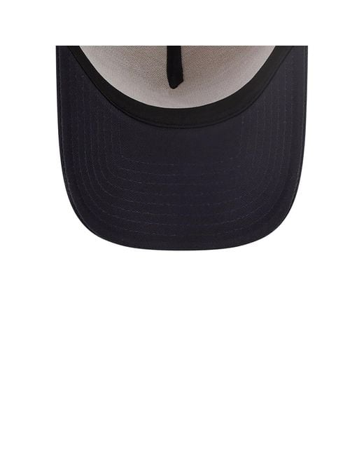 KTZ Natural Atlanta Braves City Sidepatch Light Beige 9forty A-frame Adjustable Cap for men