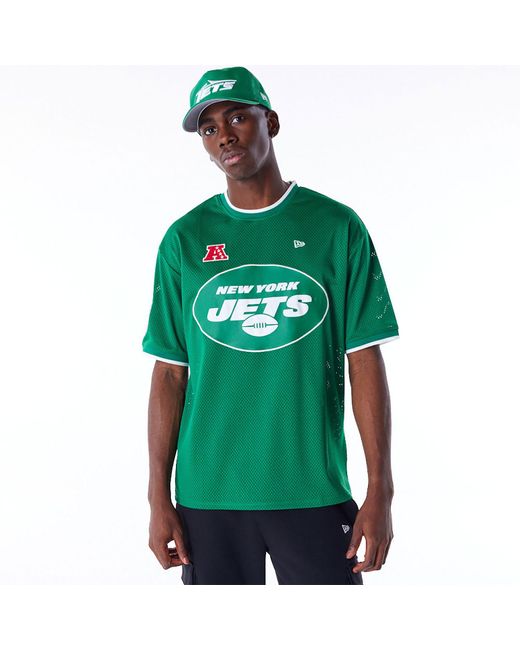 KTZ New York Jets Nfl Mesh Oversized T-shirt in Green for Men 