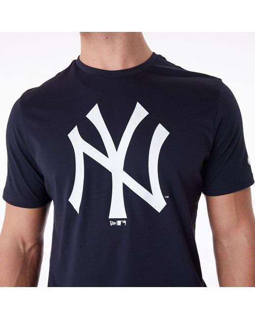 KTZ Blue New York Yankees Mlb Regular Navy T-shirt for men