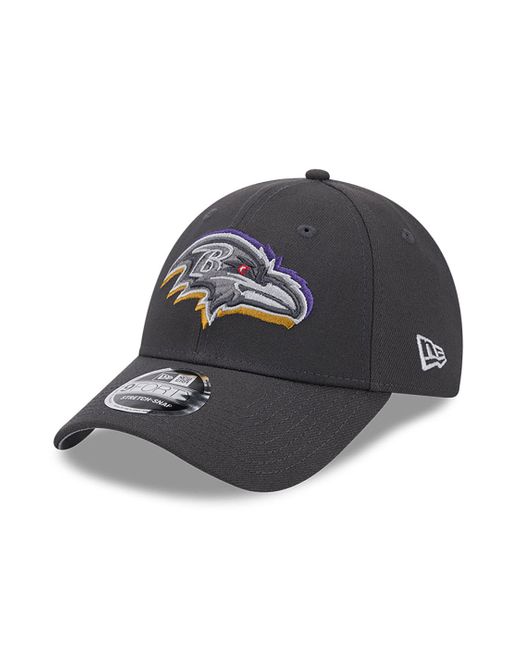 KTZ Black Baltimore Ravens Nfl Draft 2024 Dark 9forty Stretch-snap Cap for men