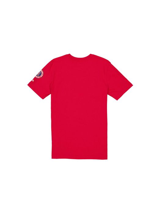 KTZ Red La Angels Mlb City Connect T-shirt for men
