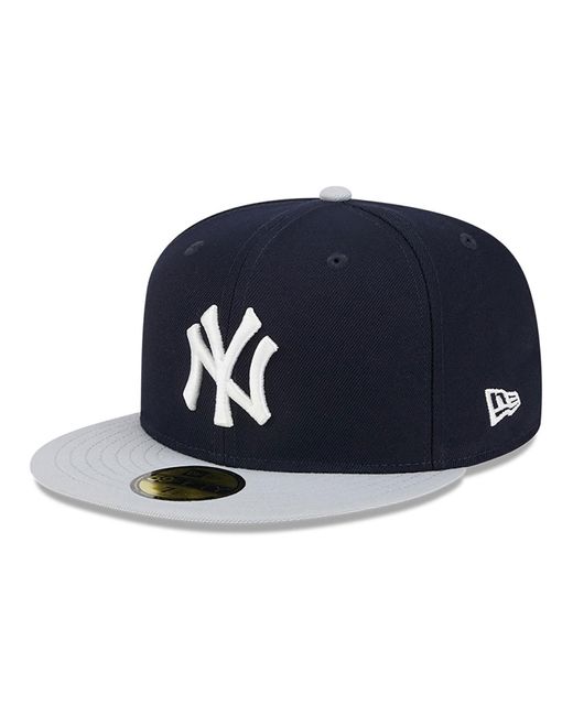 KTZ Blue New York Yankees Mlb Big League Chew Navy 59fifty Fitted Cap for men