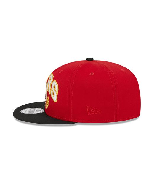 KTZ San Francisco 49ers Nfl Team 9fifty Snapback Cap in Red for Men | Lyst  UK