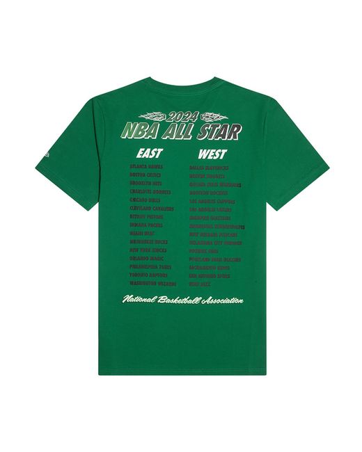 KTZ Green Boston Celtics Nba Rally Drive T-shirt for men