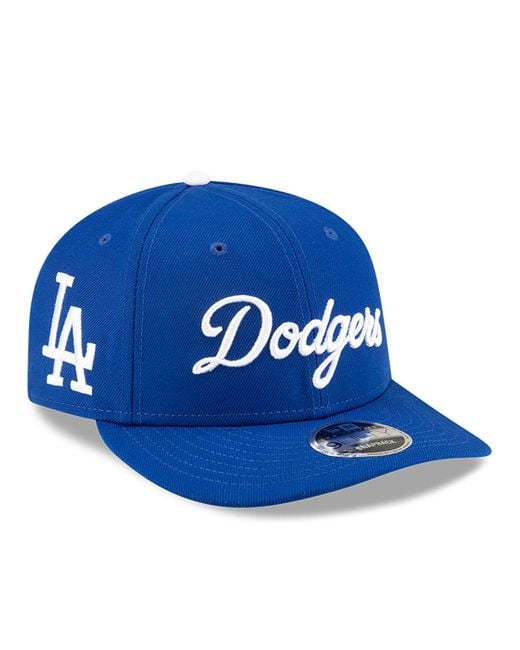 KTZ La Dodgers Felt X Mlb Low Profile 9fifty Snapback Cap in Blue for Men |  Lyst UK