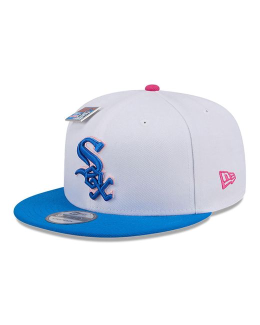KTZ Blue Chicago Sox Mlb Big League Chew 9fifty Snapback Cap for men