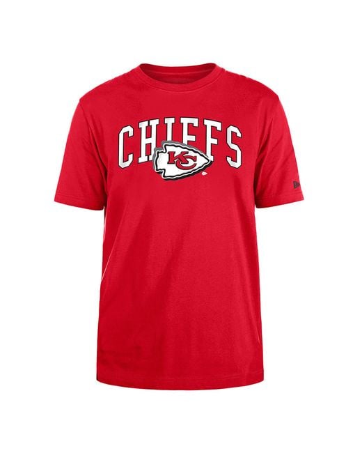 KTZ Red Kansas City Chiefs Nfl Draft 2024 T-shirt for men