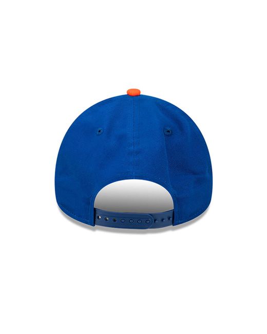 KTZ Blue New York Mets Team Division 9forty A-frame Adjustable Cap for men