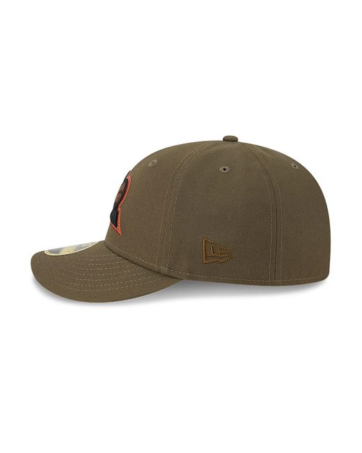 KTZ Green Colorado Rockies Rustic Fall Low Profile 59fifty Fitted Cap for men