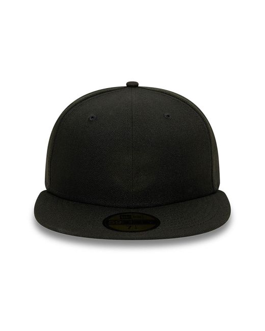 KTZ Black New Era Essential 59fifty Fitted Cap for men