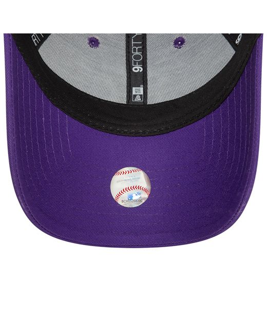 KTZ Purple New York Yankees Womens Icon 9forty Adjustable Cap for men