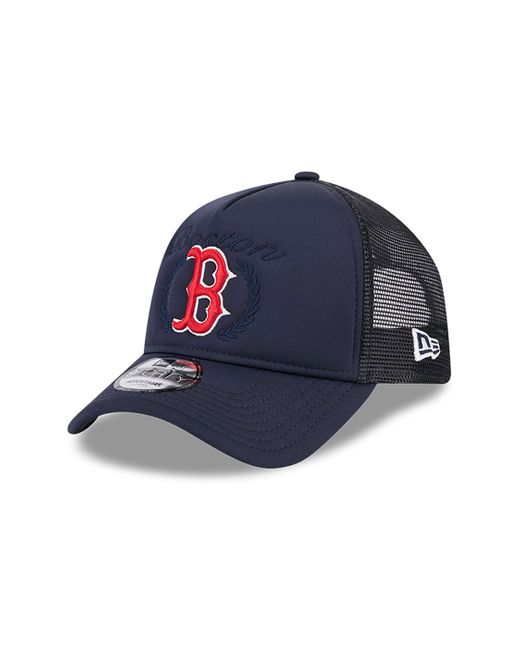 KTZ Blue Boston Red Sox Fairway Navy 9forty A-frame Adjustable Cap for men