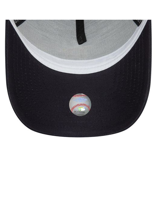 KTZ Blue Boston Red Sox Lips Navy 9forty A-frame Adjustable Cap for men