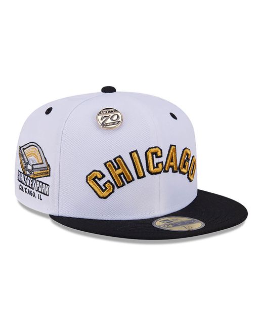 KTZ Blue Chicago Sox 59fifty Day 59fifty Fitted Cap for men