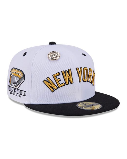 KTZ Blue New York Yankees 59fifty Day 59fifty Fitted Cap for men