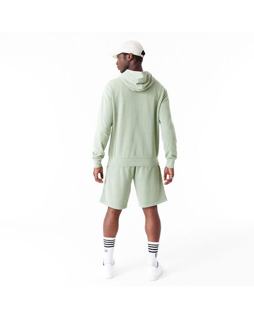 KTZ Green New Era Washed Oversized Pullover Hoodie for men