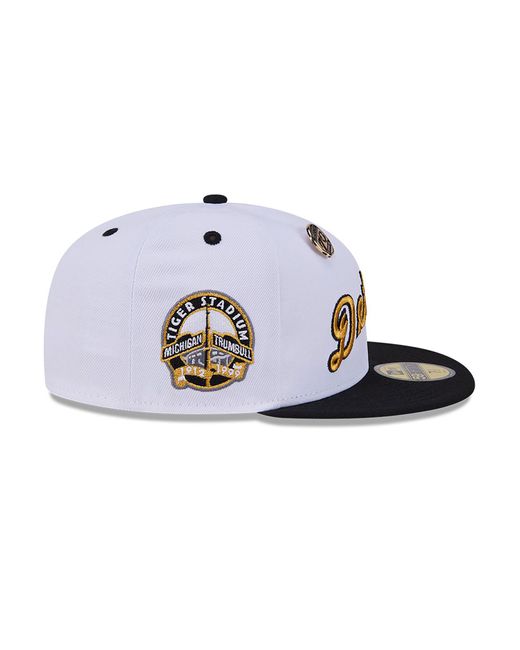 KTZ Blue Detroit Tigers 59fifty Day 59fifty Fitted Cap for men