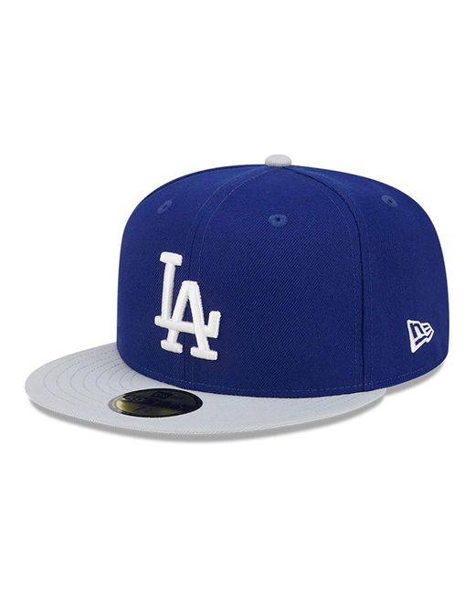 KTZ Blue La Dodgers Mlb Big League Chew Dark 59fifty Fitted Cap for men