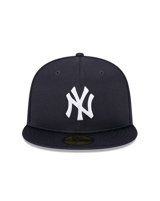 KTZ Blue New York Yankees Spring Training Navy 59fifty Fitted Cap for men