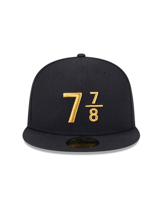 KTZ Blue New Era 59fifty Day 7 7/8 59fifty Fitted Cap for men