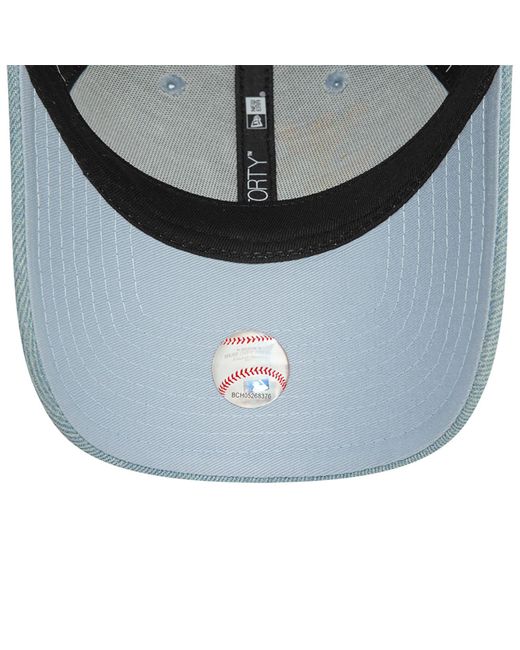 KTZ Blue New York Yankees Womens Denim Mimosa Light 9forty Adjustable Cap for men