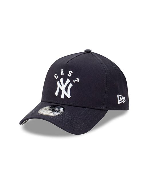 KTZ Blue New York Yankees Team Division Navy 9forty A-frame Adjustable Cap for men