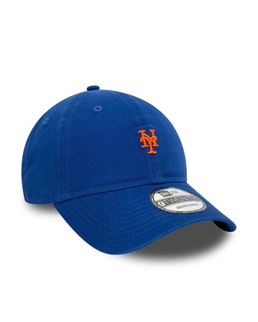 KTZ Blue New York Mets Mlb London Series 2024 Team 9twenty Adjustable Cap for men