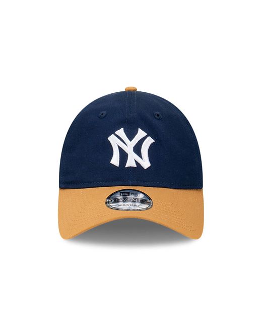 KTZ Blue New York Yankees World Series Dark 9twenty Adjustable Cap for men