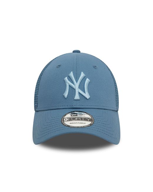 KTZ Blue New York Yankees Home Field 9forty Trucker Cap for men