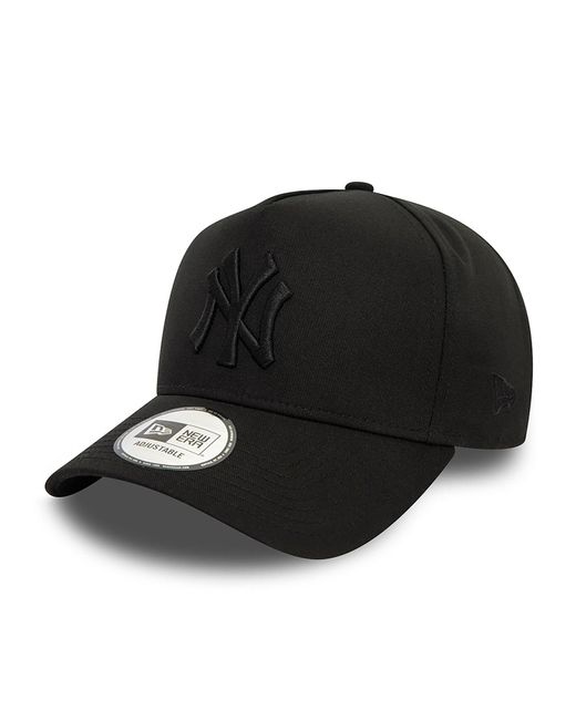 KTZ New York Yankees Monochrome 9forty E-frame Adjustable Cap in Black ...