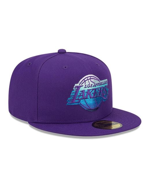 LA Lakers Max Bet Green 59FIFTY Fitted Cap