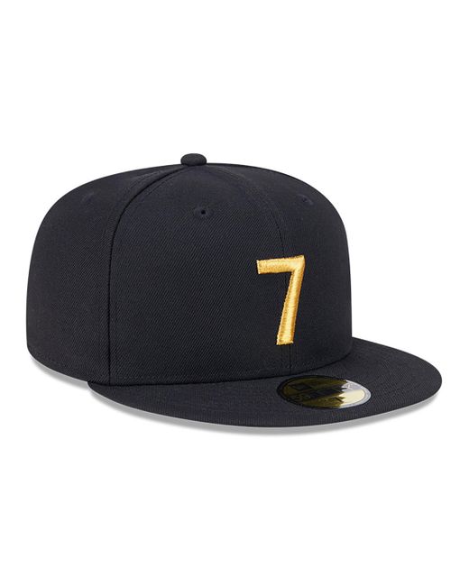 KTZ Blue New Era 59fifty Day 7 59fifty Fitted Cap for men