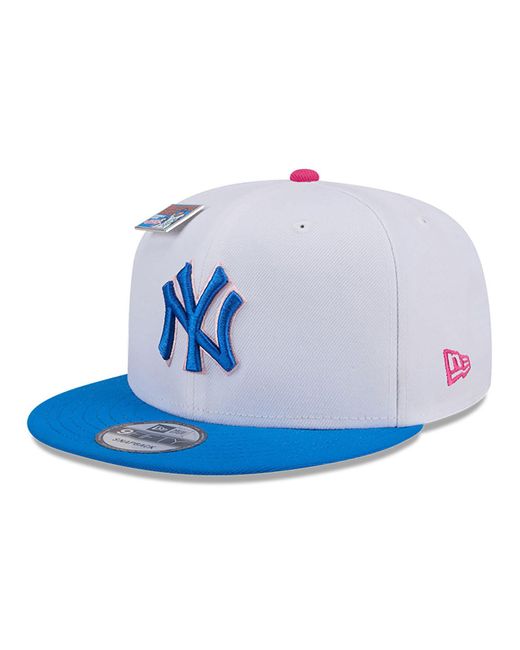 KTZ Blue New York Yankees Mlb Big League Chew 9fifty Snapback Cap for men