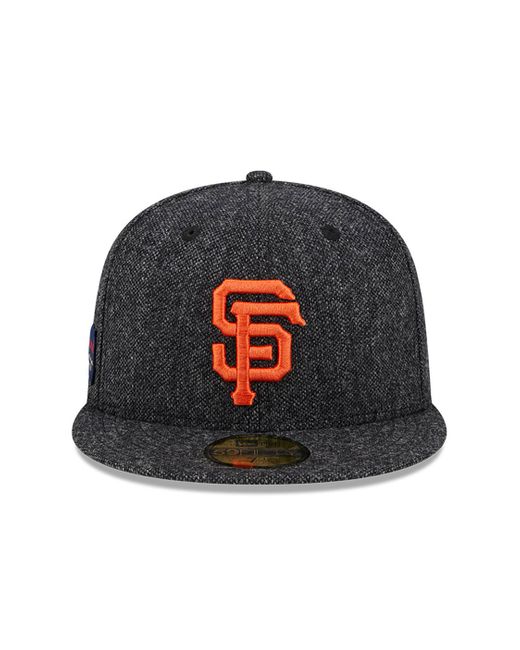 KTZ Blue San Francisco Giants Moon 59fifty Fitted Cap for men