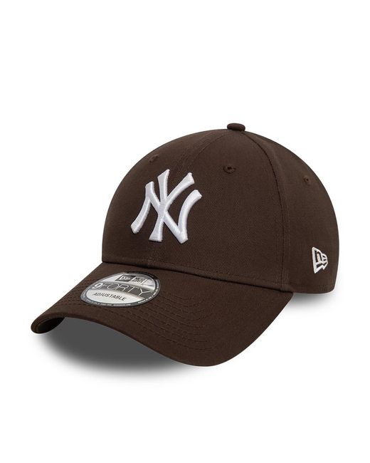 KTZ Black New York Yankees League Essential Dark 9forty Adjustable Cap for men