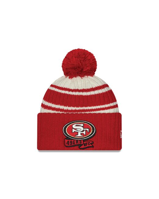 KTZ San Francisco 49ers Nfl Sideline Beanie Hat in Red for Men Lyst UK