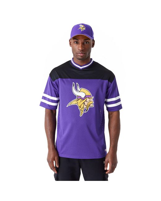 KTZ Purple Minnesota Vikings Nfl Wordmark Graphic T-shirt for men