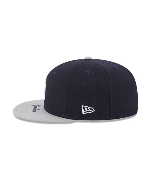 New York Yankees MLB Pop Sweat Navy 59FIFTY Fitted Cap